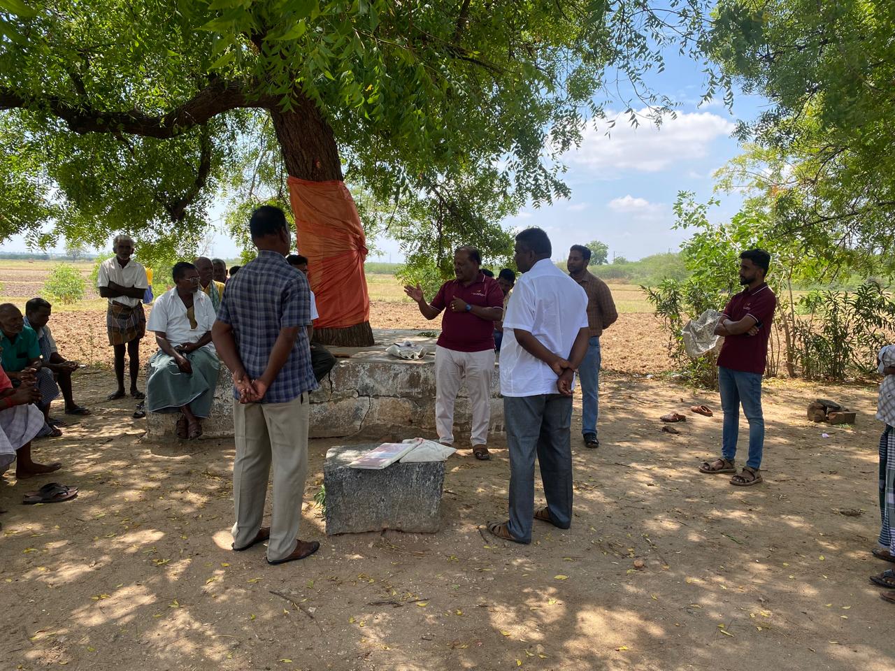 Farmers gather in Pudukkottai for soil testing | agri consultant | coimbatore