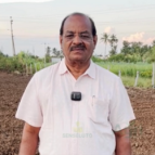 Farmer Selvaraj monitoring crop health with SenseLuto | soil testing | coimbatore
